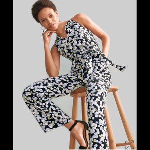 NWOT Ann Taylor Poppy Floral Jumpsuit